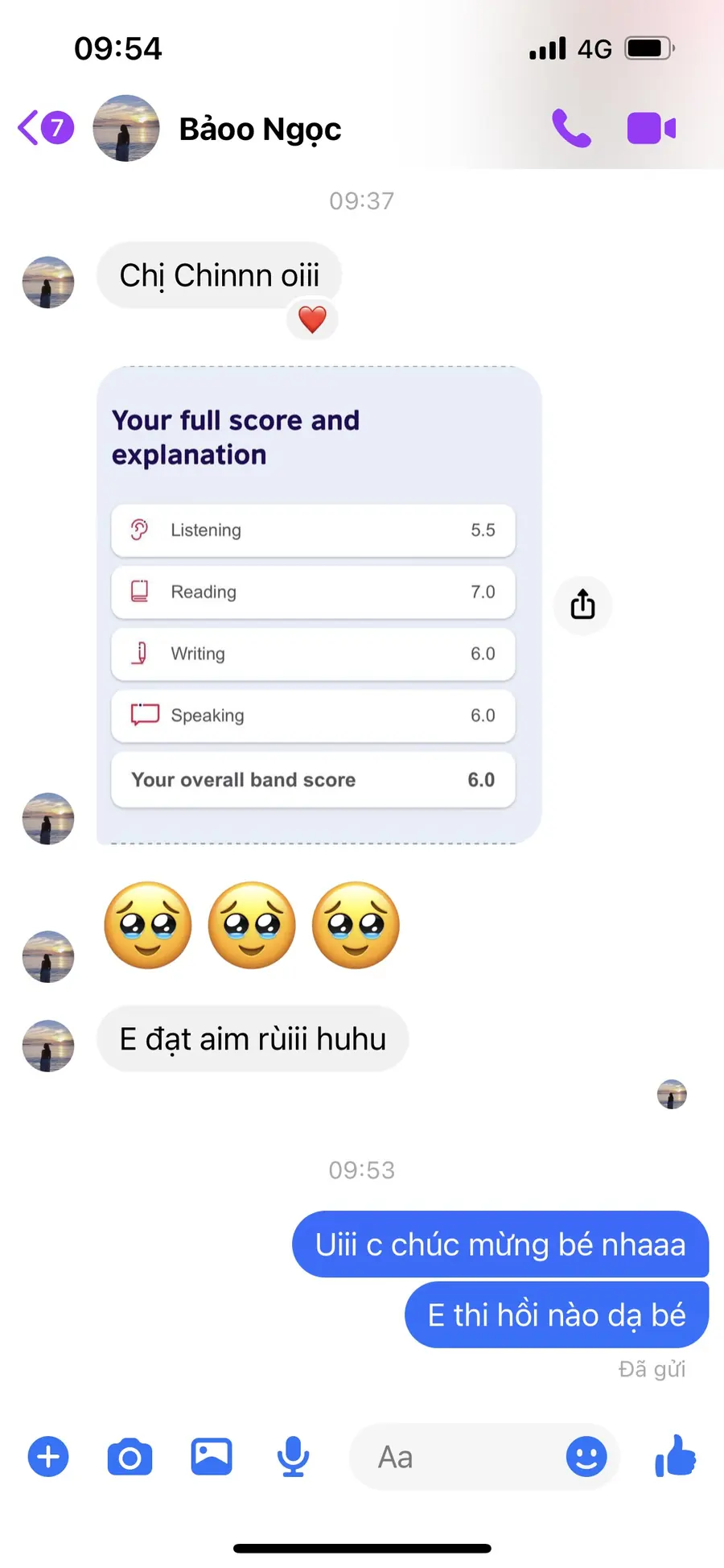 Cảm nhận học viên MS Chin IELTS 1
