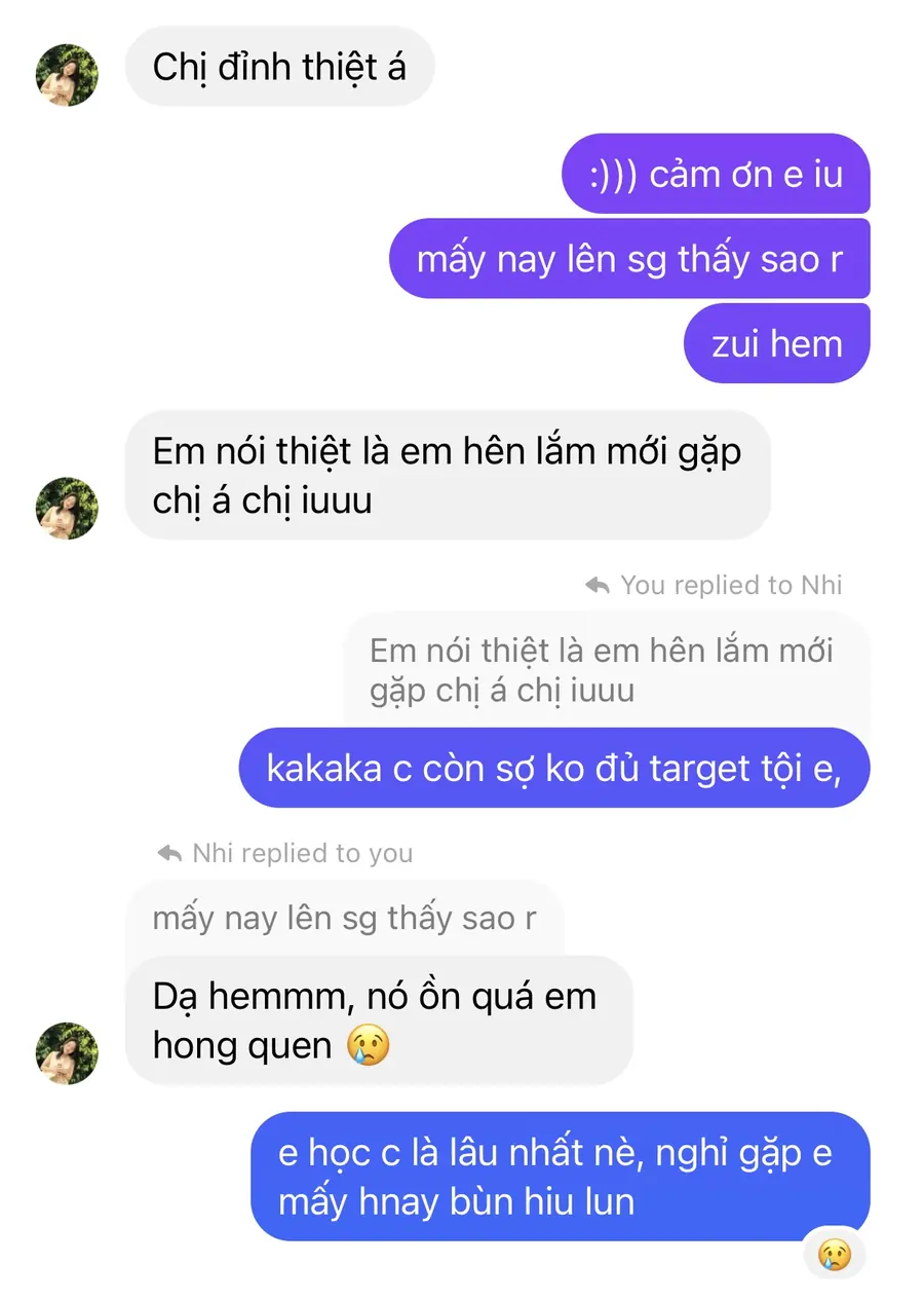 Phản hồi từ học viên MS Chin IELTS 16