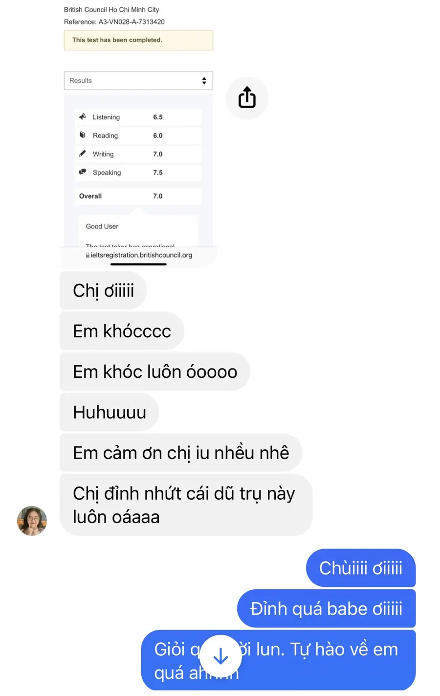 Cảm nhận học viên MS Chin IELTS 21